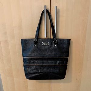 Kate Spade Black Leather Grove Court Michelle Tote